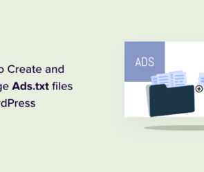 How to Create and Manage Ads.txt files in WordPress (Easy)