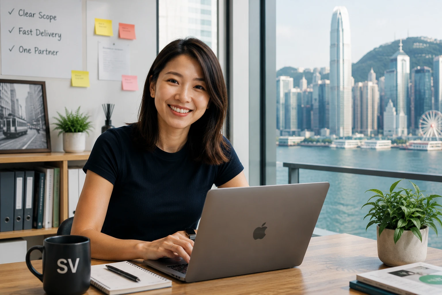 Friendly digital solutions consultant ready to help Hong Kong businesses with website development, SEO and automation services.